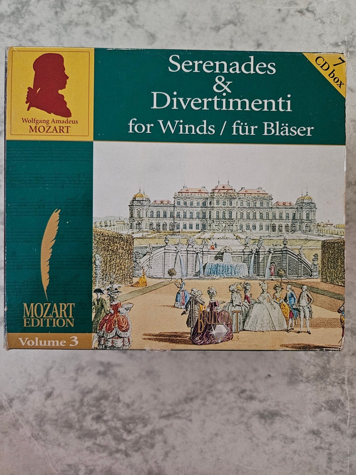 Mozart Edition Vol. 3 - Serenades & Divertimenti for Winds (, Ophalen of Verzenden, Classicisme, Gebruikt, Boxset