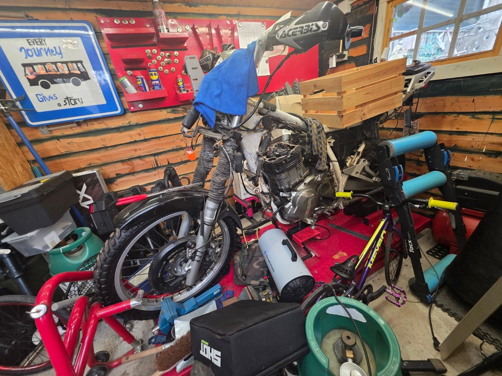 Suzuki DR800 uit 1994 met extra onderdelen, Gebruikt, Particulier, Enduro, Suzuki