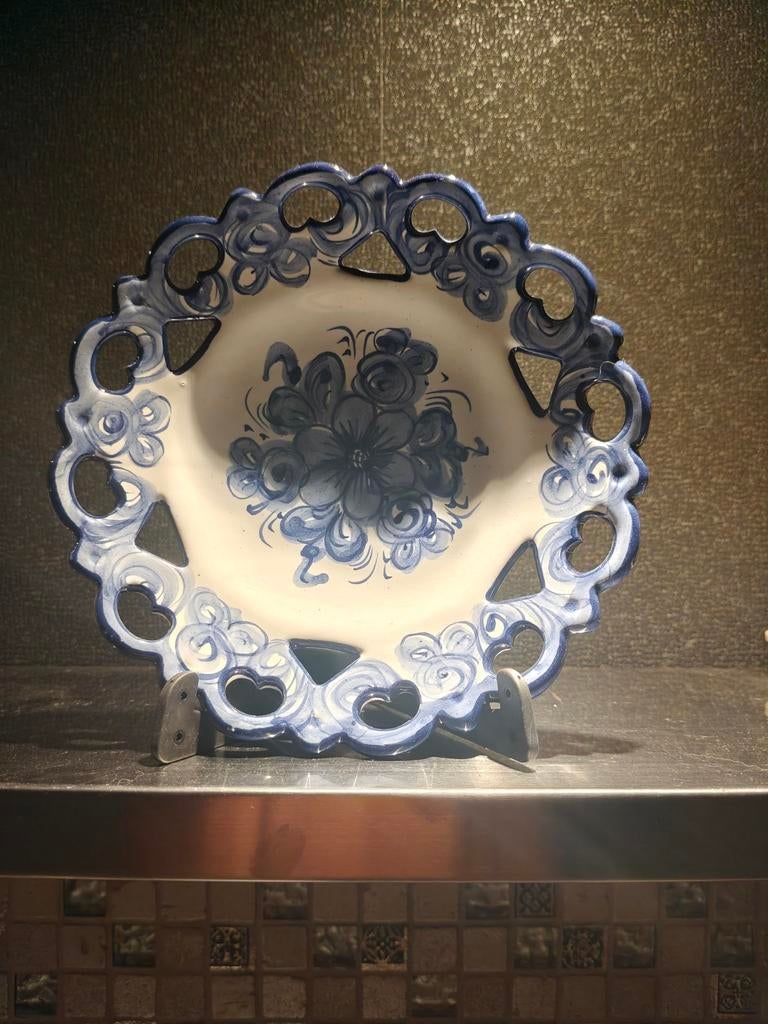 Decoratief Porseleinen Bord uit Portugal - Handgeschilderd, Ophalen