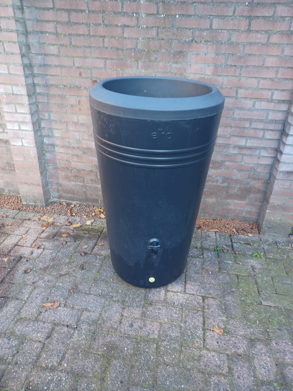 Elho regenton 200L met kraantje, Tuin en Terras, Ophalen, Kunststof, Gebruikt, Met kraantje