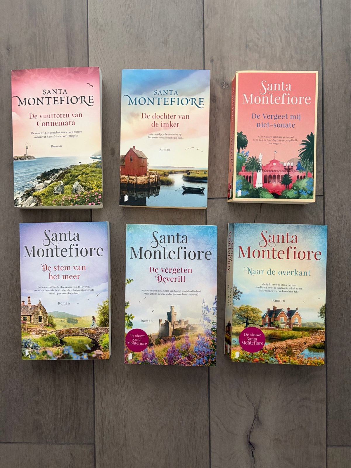 Santa Montefiore boeken - 6 romans, zo goed als nieuw, Boeken, Ophalen of Verzenden, Zo goed als nieuw