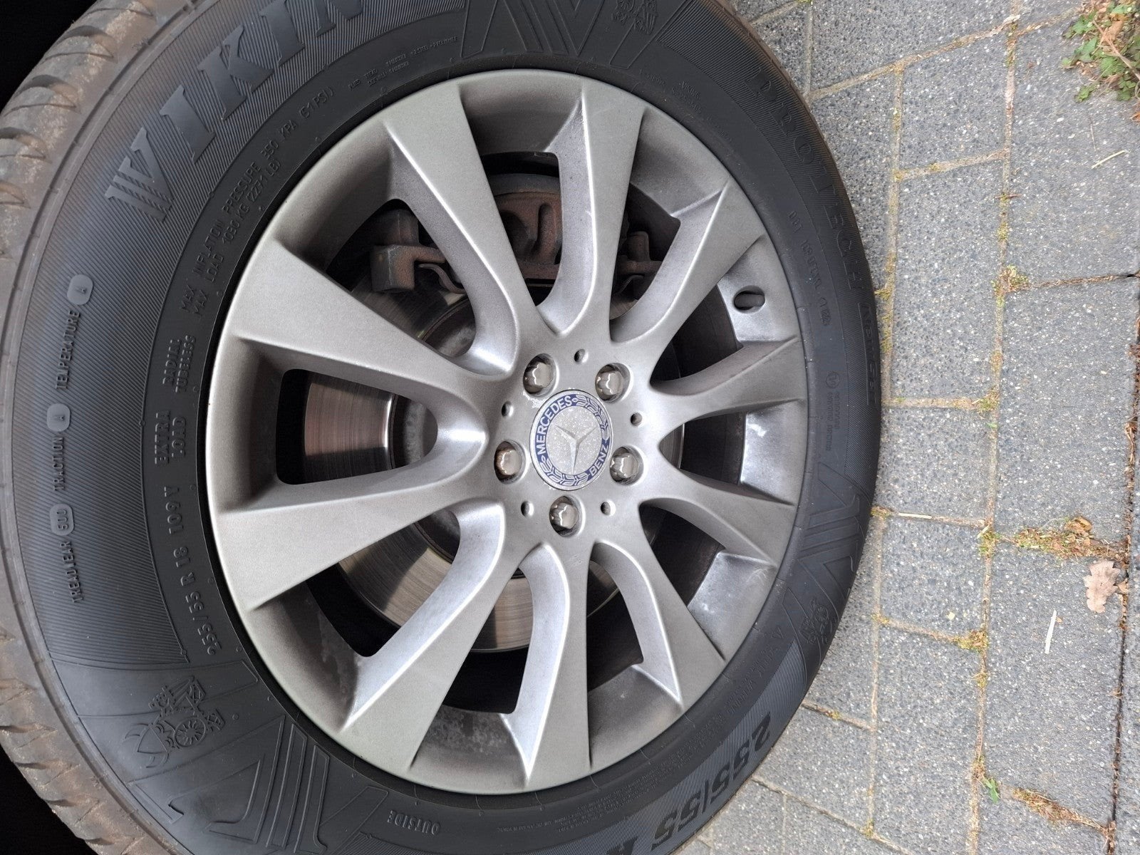 mercedes ml velgen 5x112, Ophalen, 18 inch, Gebruikt, 255 mm