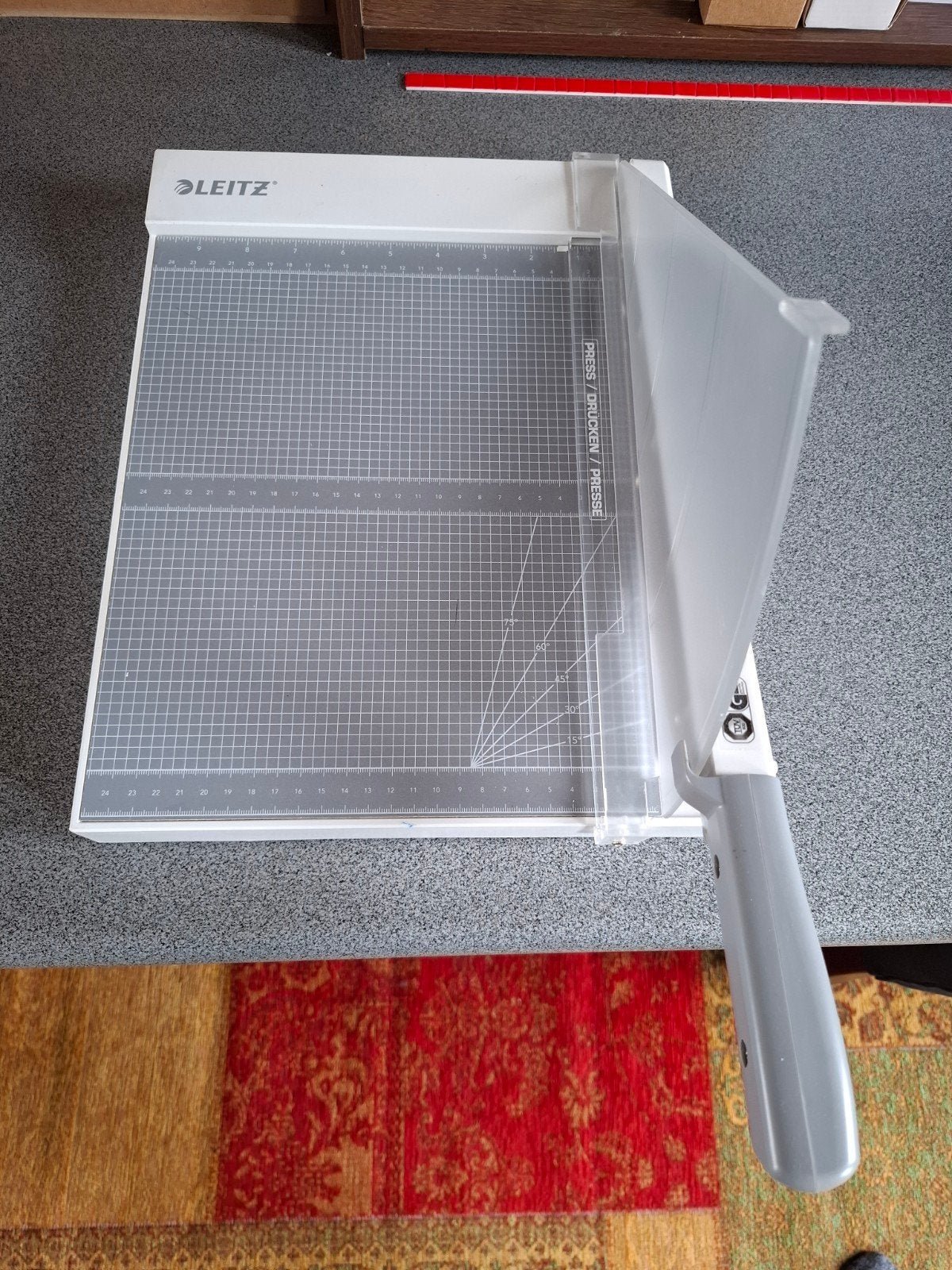 Leitz papiersnijder / snijmachine, Hobby en Vrije tijd, Ophalen of Verzenden, Gebruikt, Overige typen