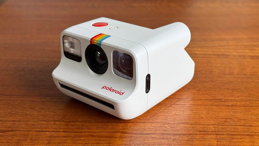 Polaroid Go: compacte instant camera, Ophalen of Verzenden, Zo goed als nieuw, Polaroid