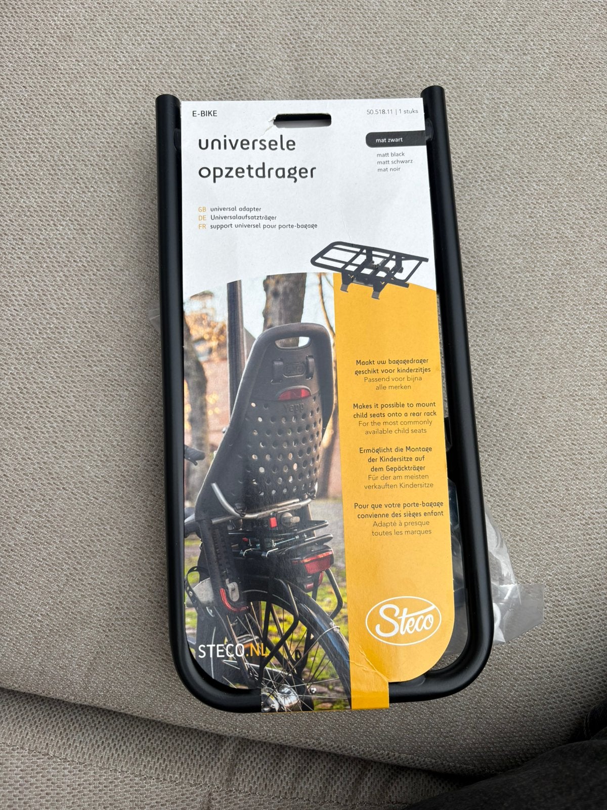 Steco universele opzetdrager, Ophalen of Verzenden, Nieuw