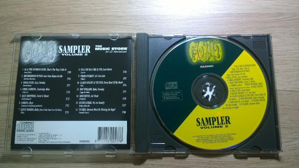gold sampler volume 2, Ophalen of Verzenden, Gebruikt, Pop