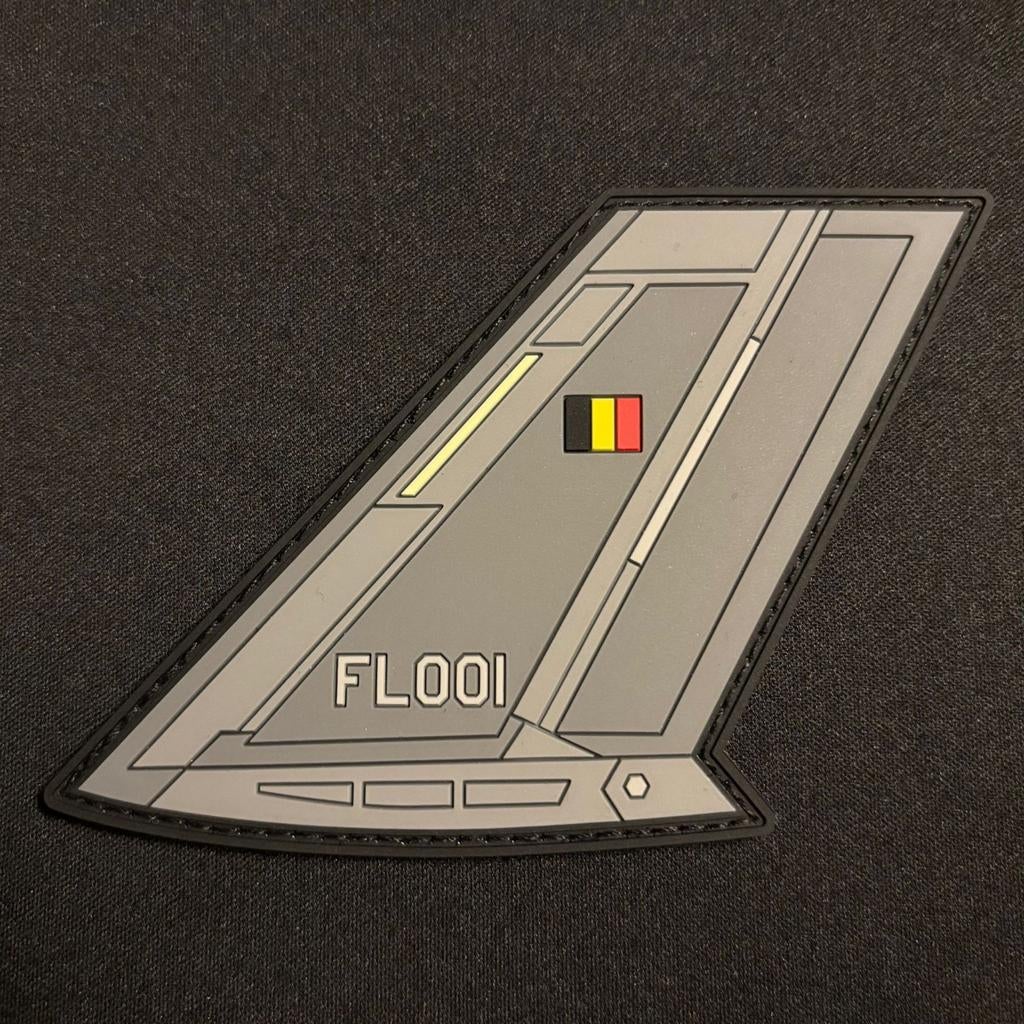 Belgian Air Force F-35 Tail Patch, Ophalen of Verzenden, Luchtmacht, Amerika, Embleem of Badge