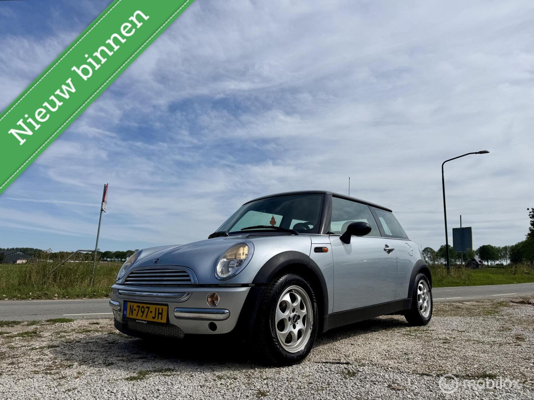 Mini Cooper 1.6, Nieuw Model, Airco, Mooie Auto, Nieuwe APK, Auto's, Voorwielaandrijving, Elektrische ramen, Gebruikt, 4 cilinders