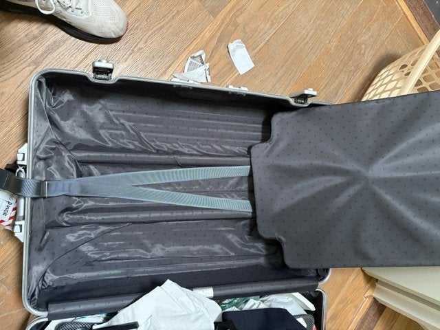 RIMOWA aluminium koffer, 50 tot 60 cm, Zo goed als nieuw, Minder dan 35 cm, Metaal