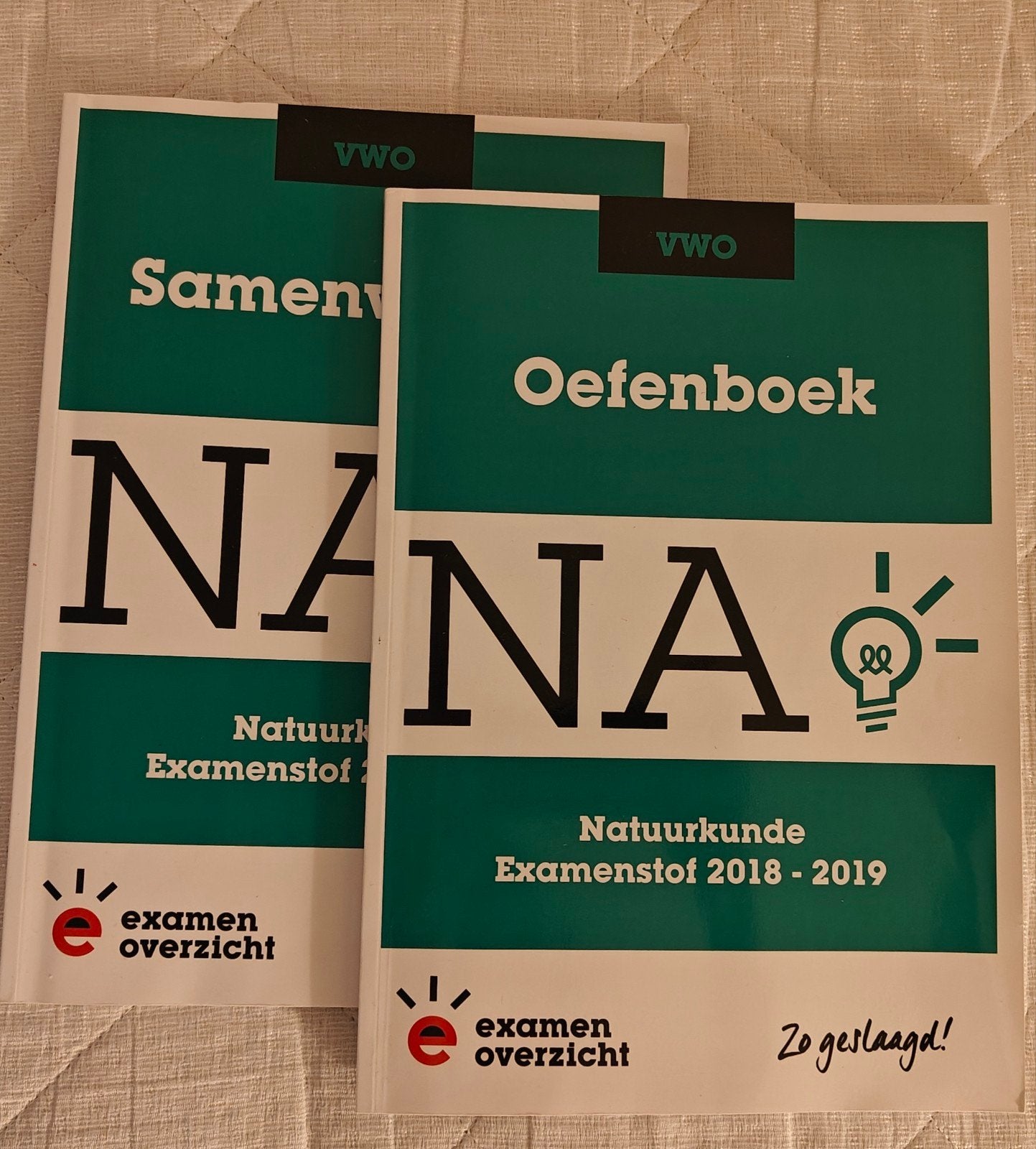 ExamenOverzicht Natuurkunde VWO2018-2019 Samenvatting & Oefe, Nieuw, Ophalen of Verzenden, Beta, ExamenOverzicht