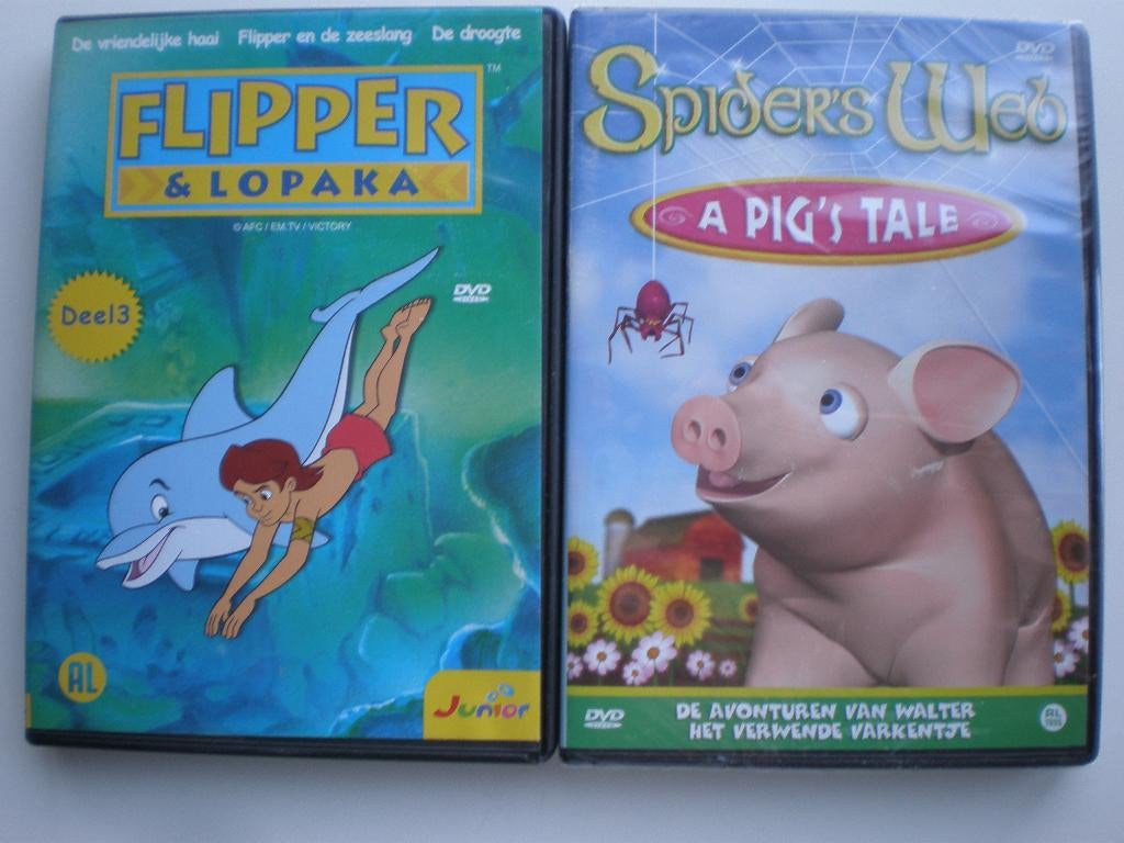 Twee kinder DVD's, Avontuur, Alle leeftijden, Boxset, Ophalen of Verzenden