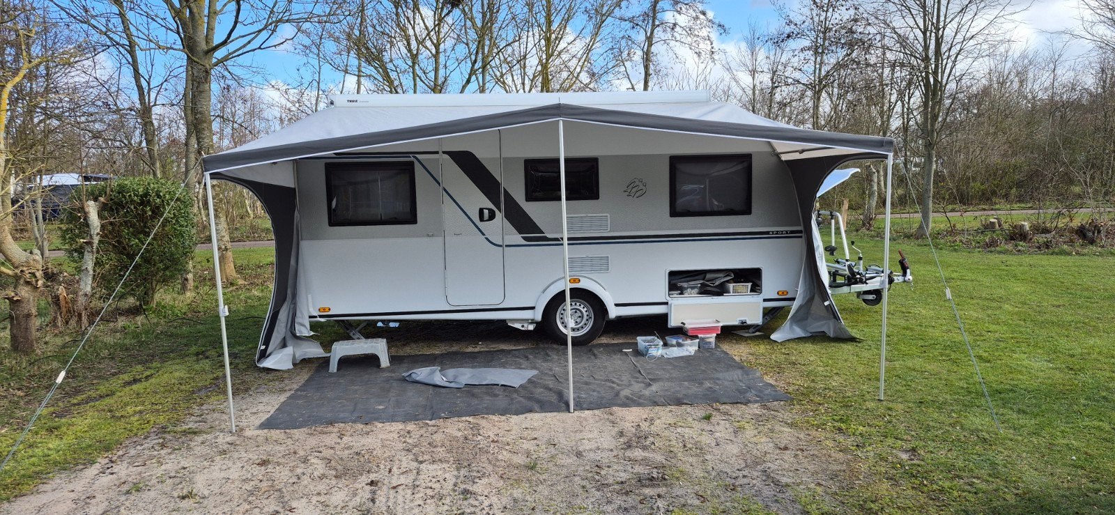 Walker Weekender Voortent/Luifel voor Caravan - Maat 16-930, Caravans en Kamperen, Ophalen