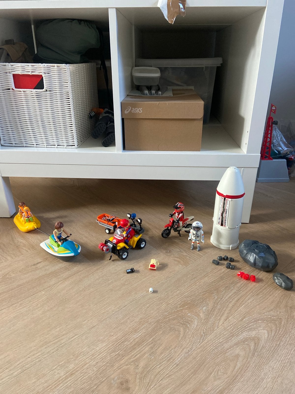 Drie diverse Playmobil sets in goede staat, Kinderen en Baby's, Gebruikt, Complete set, Overige typen, Ophalen of Verzenden