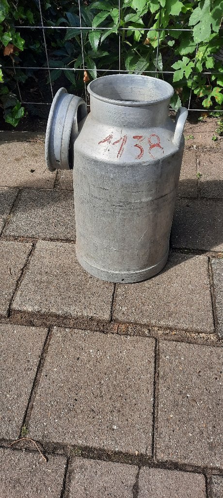 Aluminium melkbus, Ophalen, Gebruikt