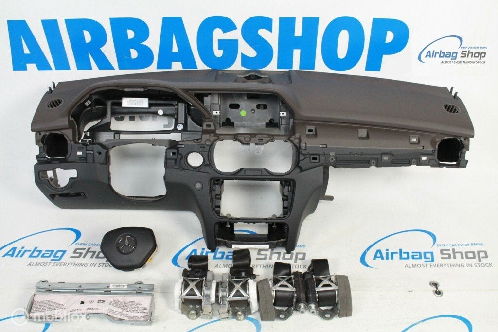 Airbag set - Dashboard bruin MB GLK facelift (2013-heden), Auto-onderdelen, Gebruikt, Ophalen of Verzenden