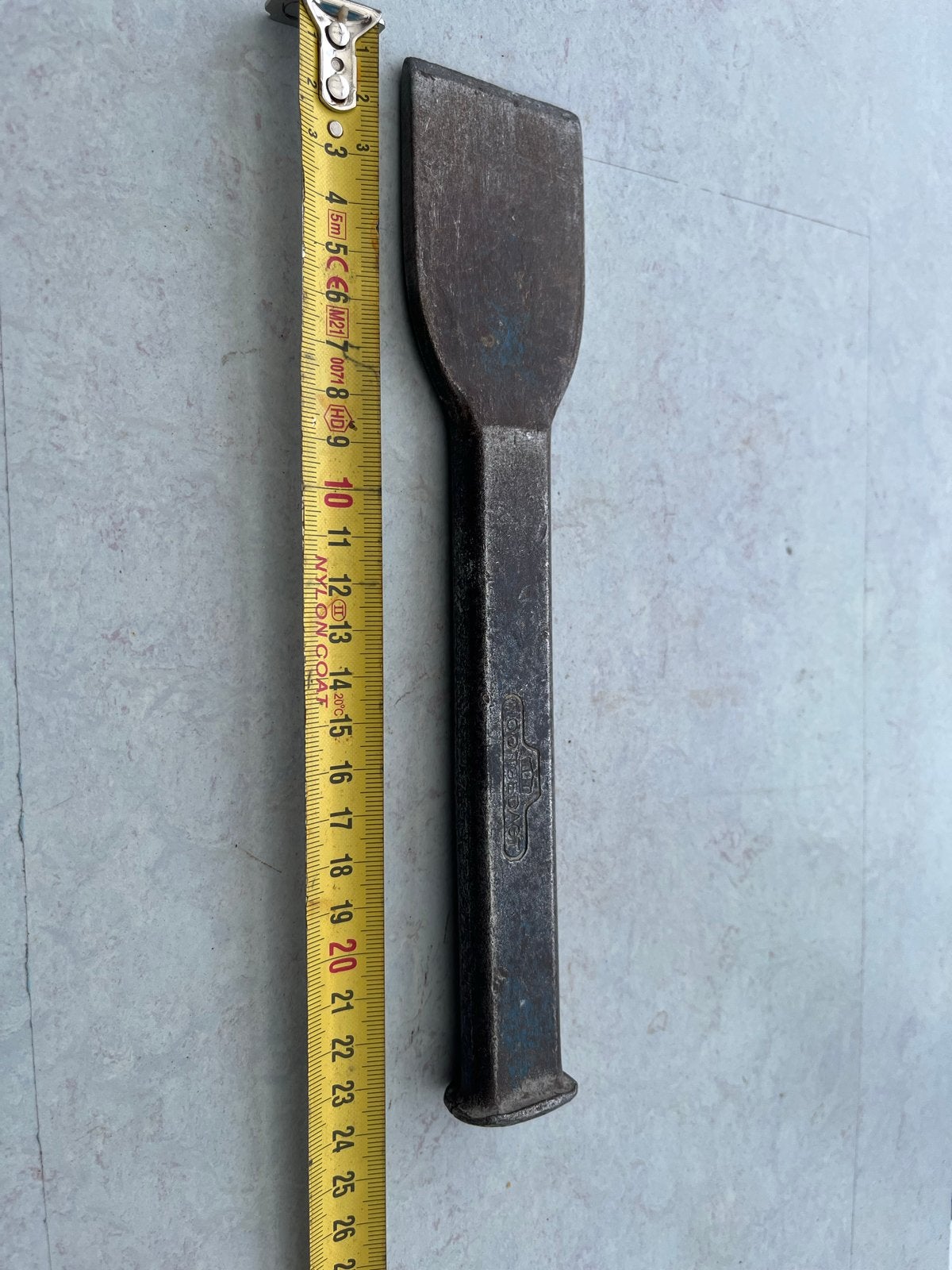 Nooitgedacht beitel - 24 cm lang, Ophalen of Verzenden, Gebruikt, Beitel, Nooitgedacht