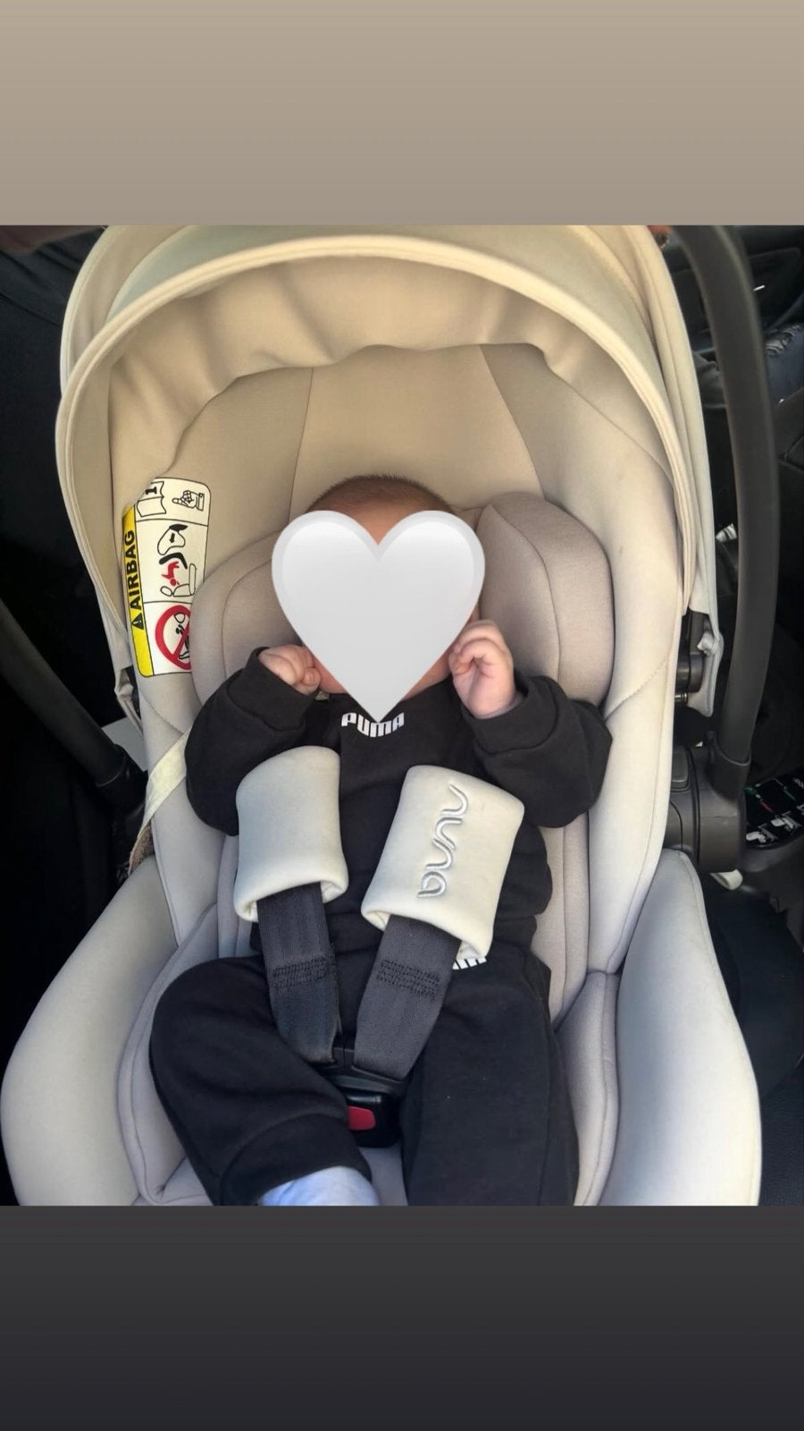 Nuna maxicosi autostoel, Zijbescherming, Zo goed als nieuw, Isofix, 0 t/m 13 kg