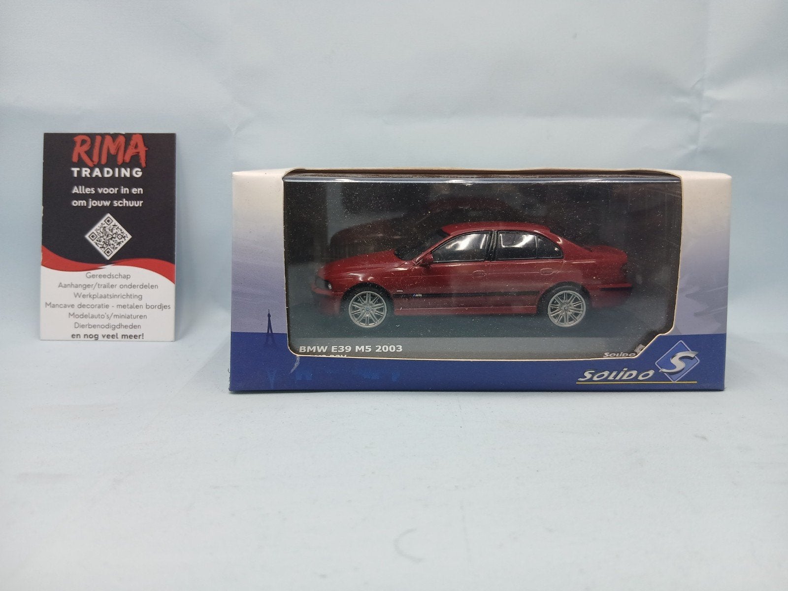 Nieuwe Solido BMW E39 M5 2003 modelauto 1:43, Ophalen of Verzenden, Nieuw, Auto, Solido