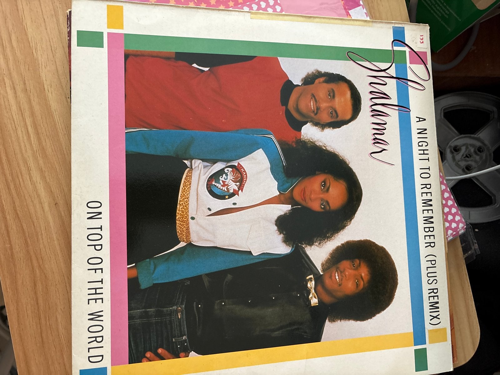 Shalamar - A Night to Remember / On Top of the World, LP, Gebruikt, Ophalen of Verzenden, Funk