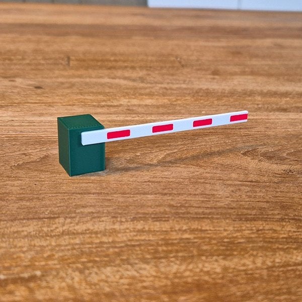 Platte slagboom met kast – Korte slagboom – 1-50, Ophalen of Verzenden, Nieuw, Bus of Vrachtwagen, Tekno