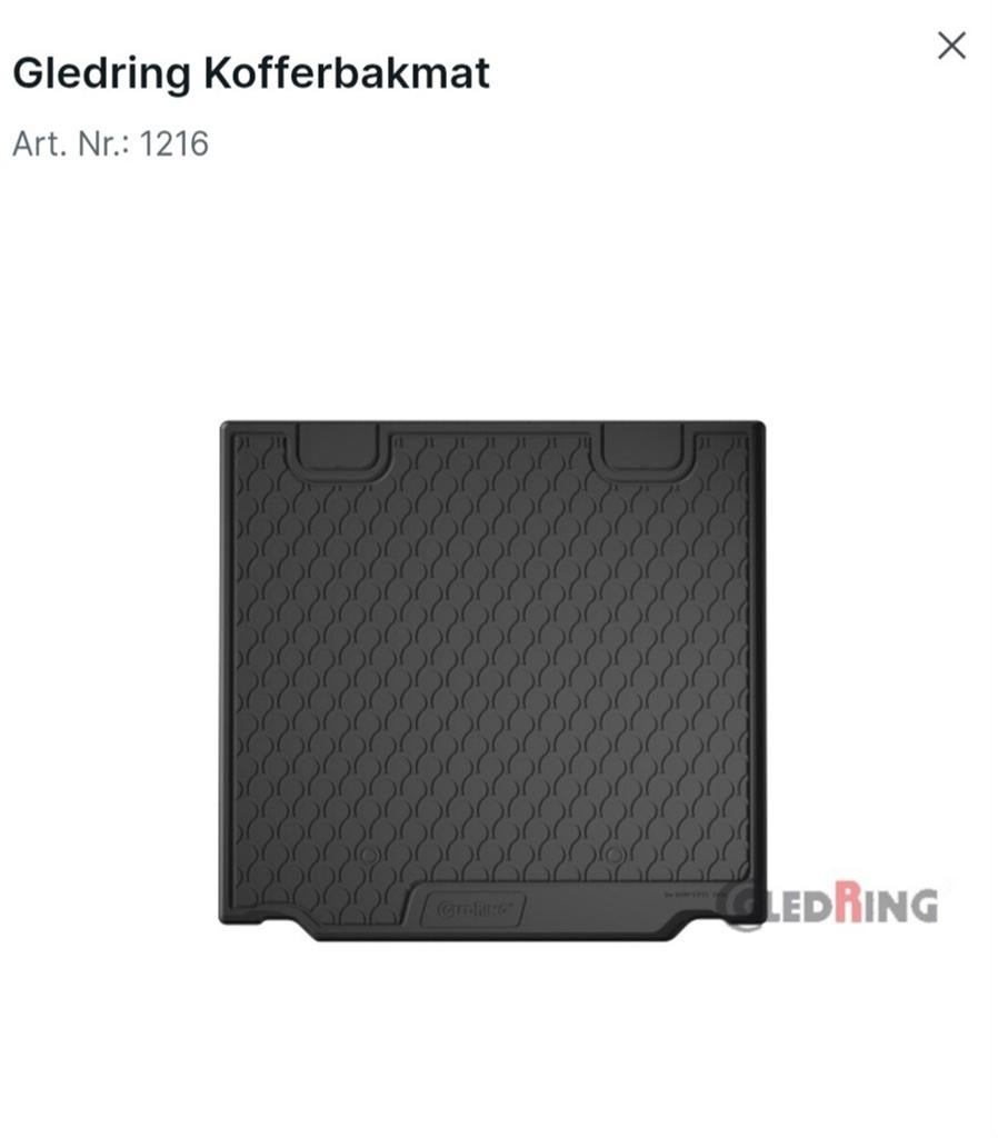 Kofferbakmat voor BMW F11 modellen., Ophalen, Zo goed als nieuw