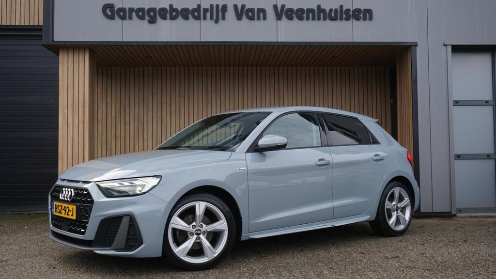 Audi A1 Sportback 30 TFSI 110pk 5Drs S-Line Automaat LED Nav, Stof, Euro 6, Bedrijf, Elektrische ramen