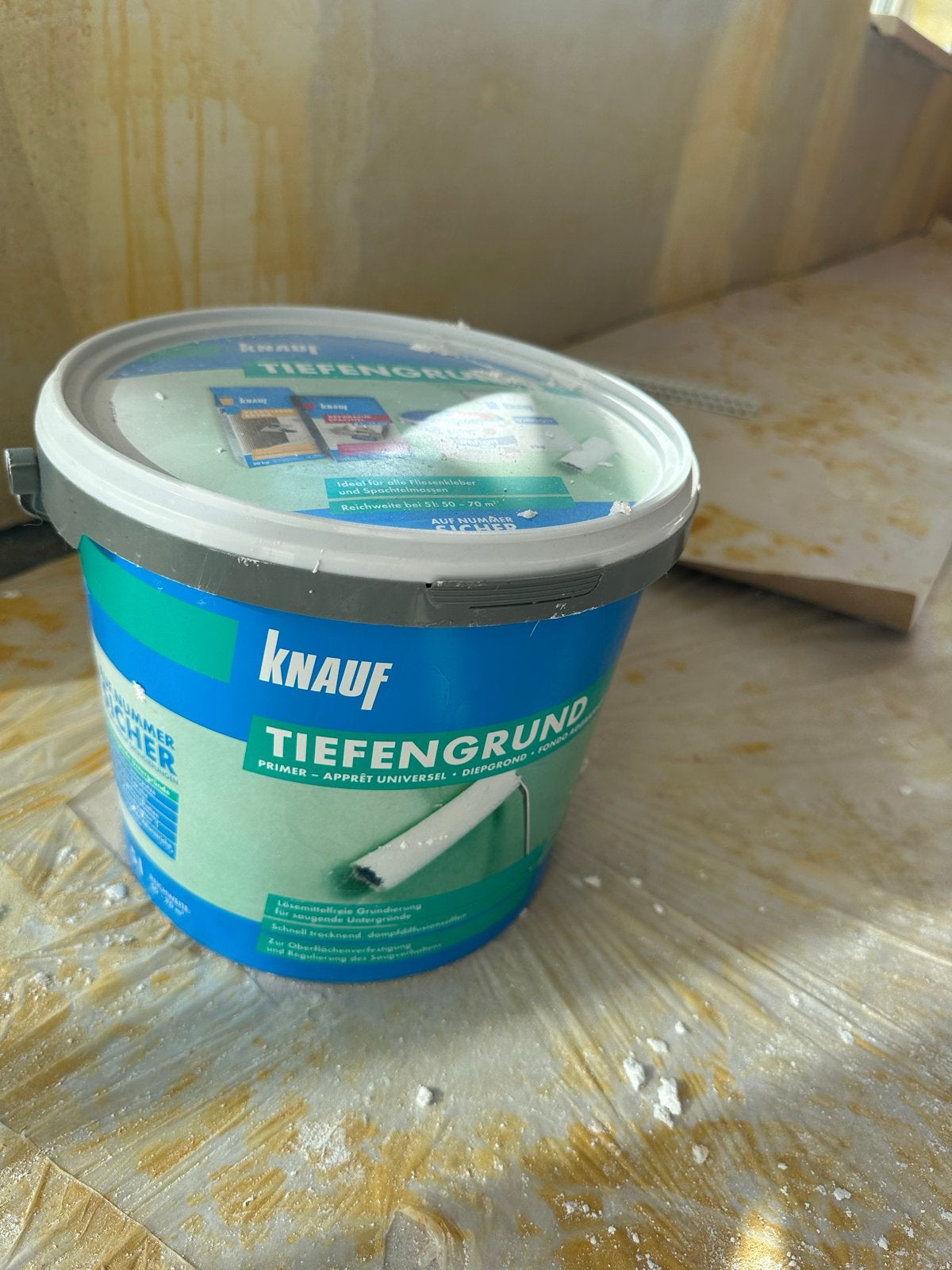 Knauf Tiefengrund ( diepgrond )5L - Universele Primer, Doe-het-zelf en Verbouw, Overige kleuren, 5 tot 10 liter, Nieuw, Ophalen of Verzenden