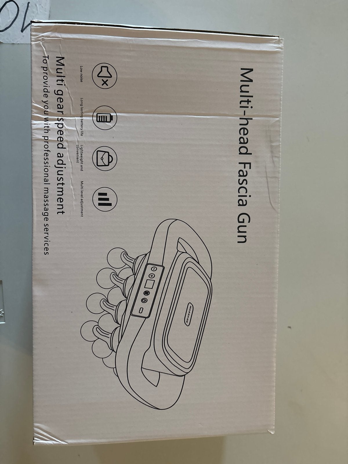 Multi-head Fascia Gun - Massageapparaat, Ophalen of Verzenden, Nieuw, Apparaat