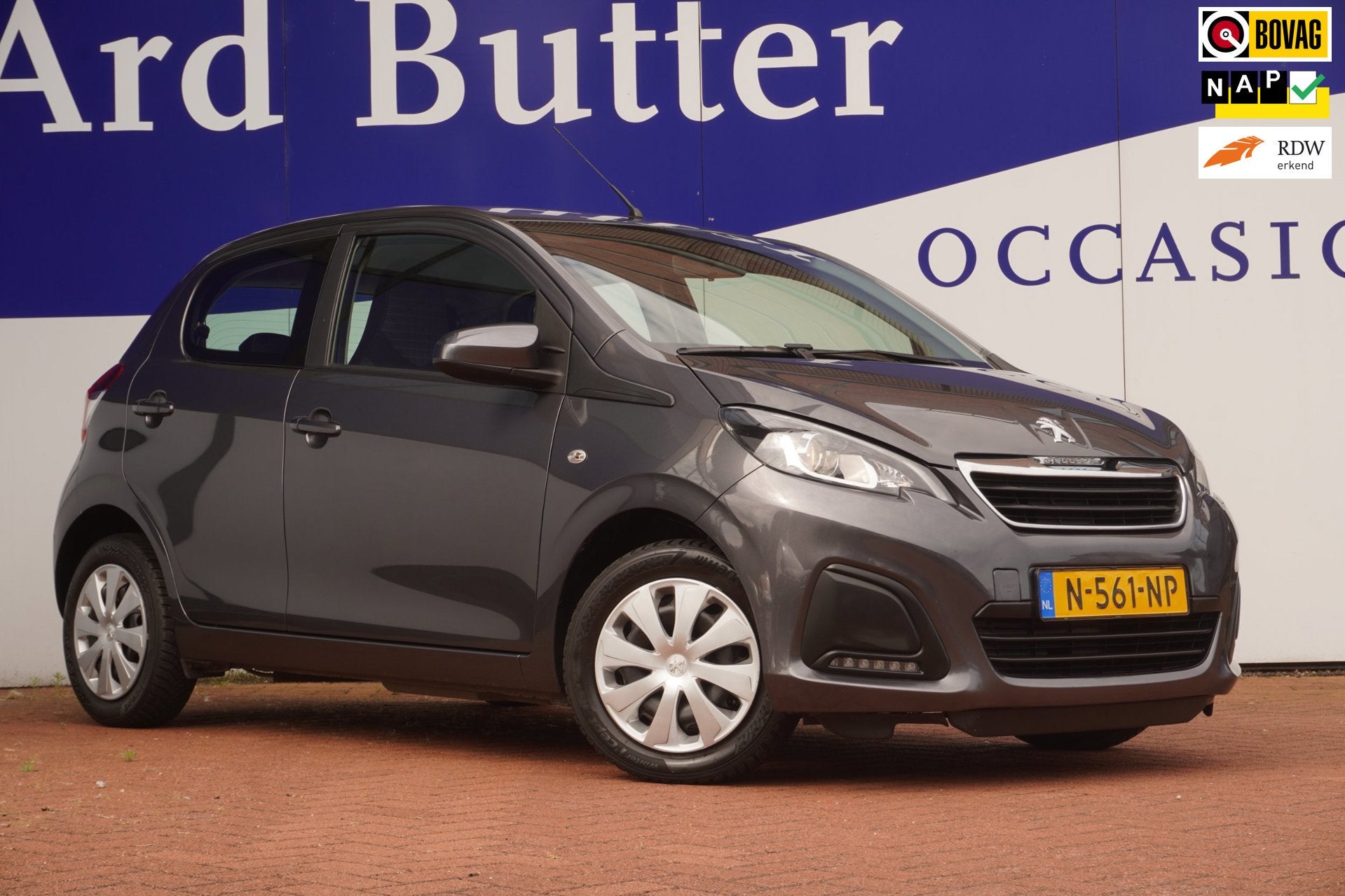 Peugeot 108 1.0 e-VTi Active / Bluetooth / DAB / 1EIG / Airc, Voorwielaandrijving, Gebruikt, Euro 6, Start-stop-systeem