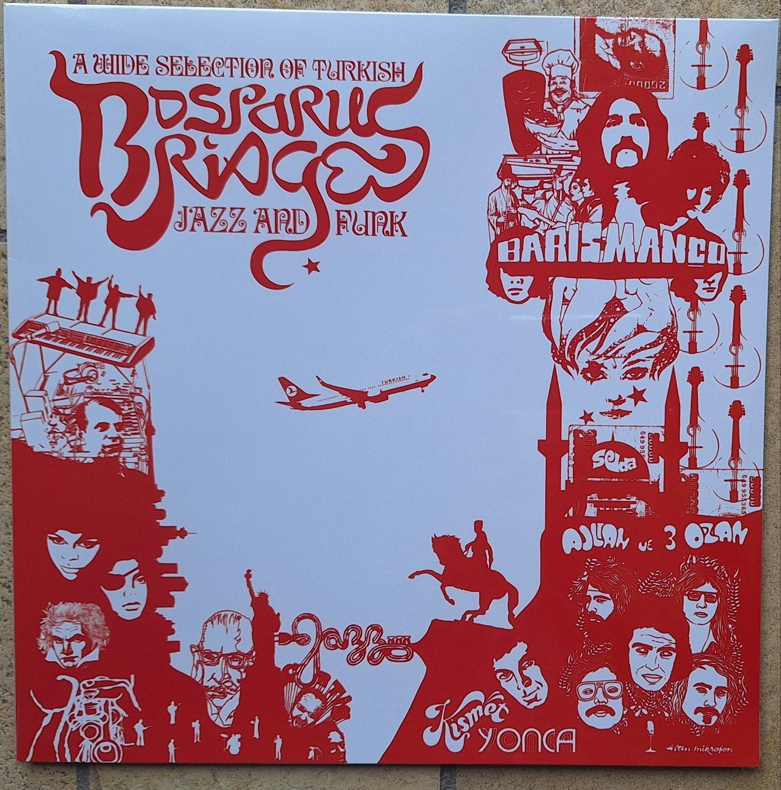 Bosphorus Bridges: Turkish Jazz and Funk 1968-1978 LP, Ophalen of Verzenden, Complilatie, 12 inch, Nieuw in verpakking