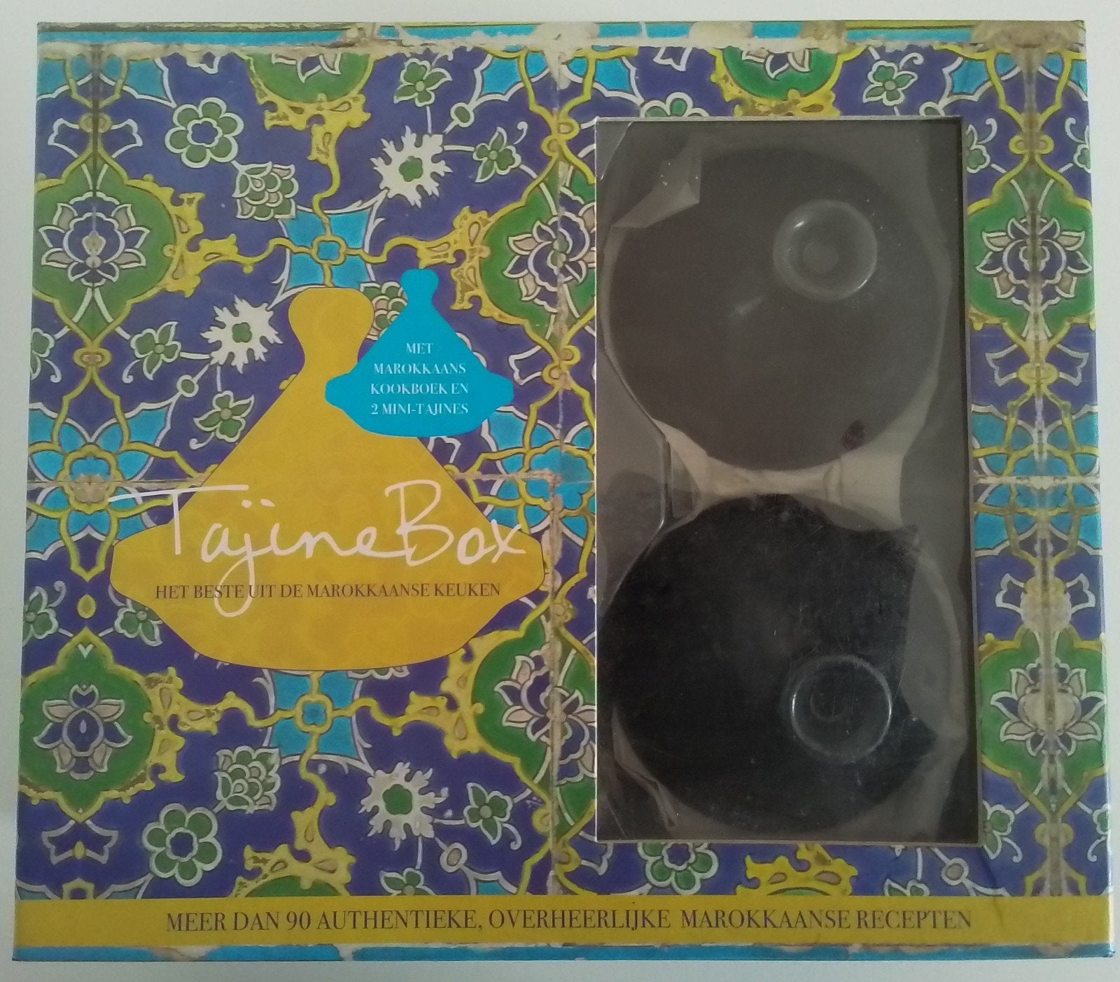 TajineBox: Marokkaans kookboek met 2 mini-tajines, Onbekend, Voorgerechten en Soepen, Midden-Oosten en Marokko, Ophalen of Verzenden