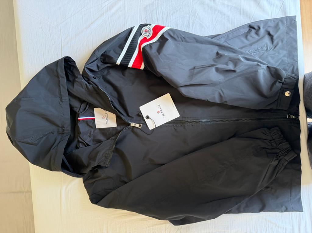 Moncler jas, Moncler, Maat 48/50 (M), Zwart, Ophalen of Verzenden