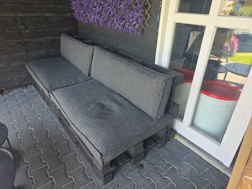 Palletbank kussenssets, Ophalen, Zo goed als nieuw, Nvt, Nvt