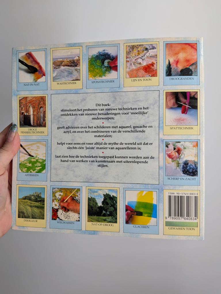 H. Harrison - Aquareltechnieken, Boeken, Ophalen of Verzenden, Zo goed als nieuw, H. Harrison