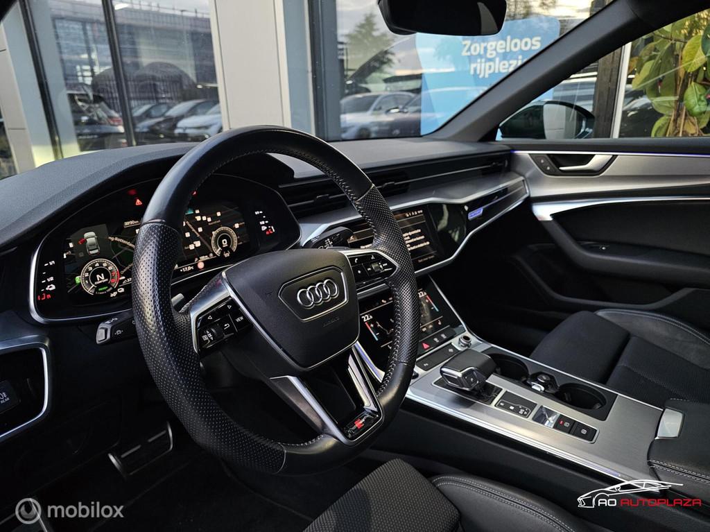 Audi A6 Limousine 50 TFSI e quattro S edition Panorama/HUD/N, Auto's, Automaat, Zwart, 4 cilinders, 1984 cc