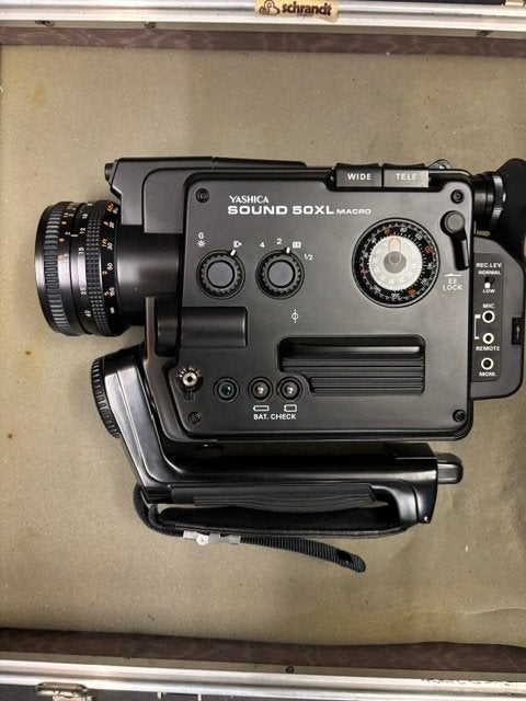 Yashica Sound 50XL Macro Super 8 Camera, Ophalen, 8mm, Camera