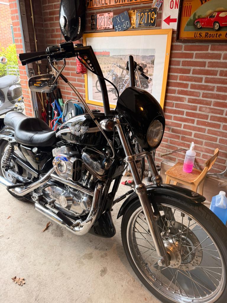 Harley davidson sportster 883 (100 anniversary 2003 model ), Motoren, Motoren | Harley-Davidson, 2 cilinders, Nieuw, 883 cc, Particulier