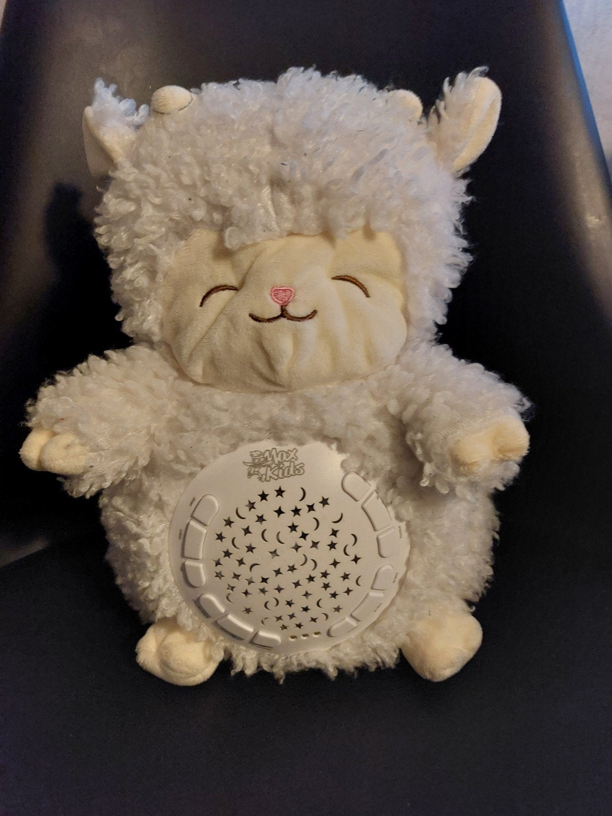 Schattig wit schaapje knuffel met projector, Overige merken, Met licht, Overige typen, Ophalen of Verzenden