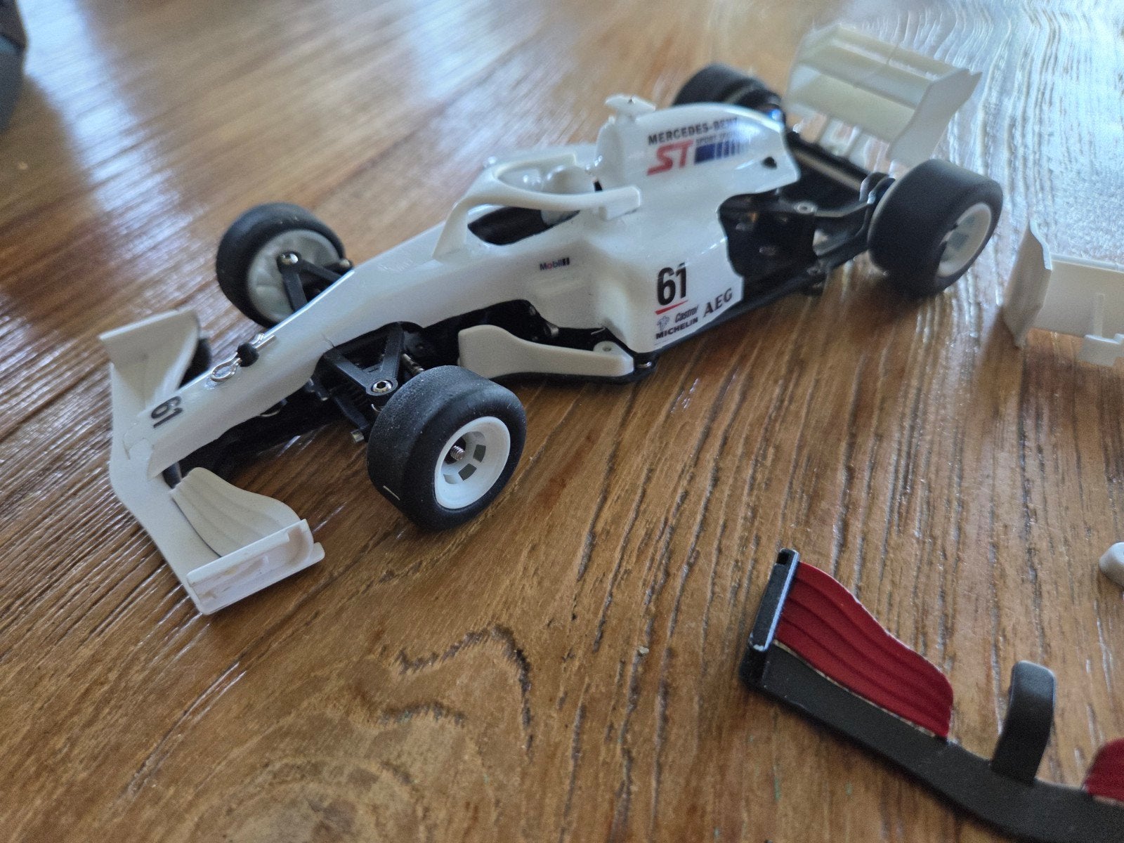 mini-z gl-racing F1, Hobby en Vrije tijd, Ophalen of Verzenden, Gebruikt, Overige schalen, Auto onroad