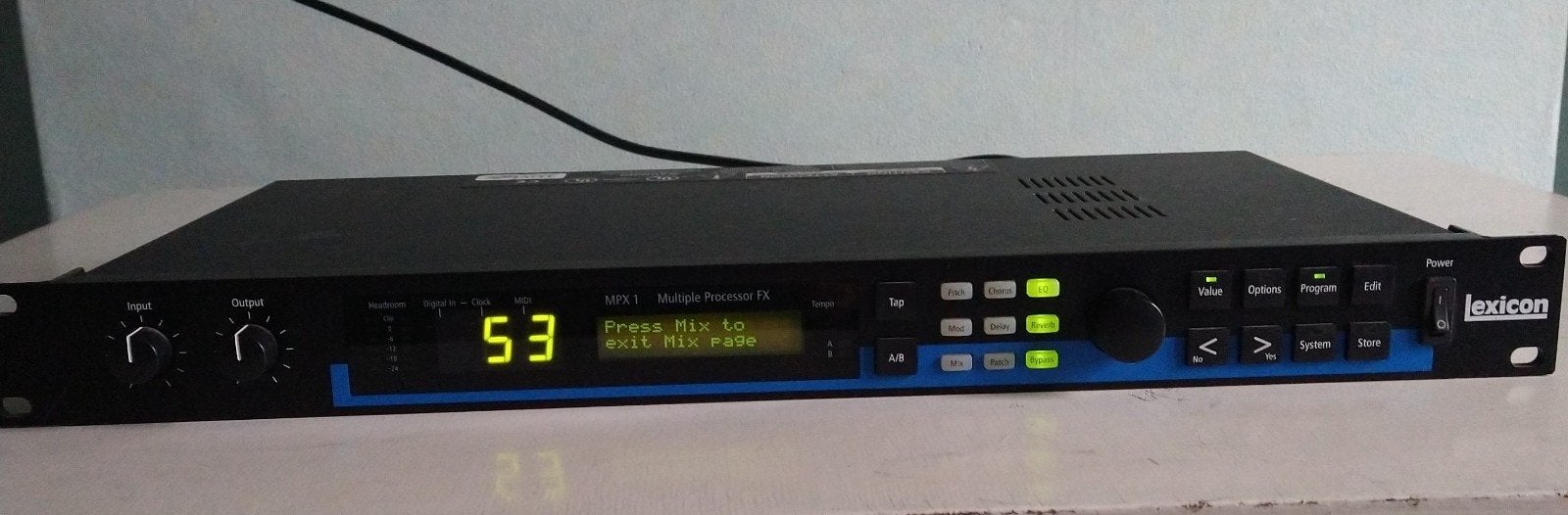 Lexicon MPX 1 Multiple Processor FX - Zo goed als nieuw, Ophalen, Zo goed als nieuw, Delay of Echo
