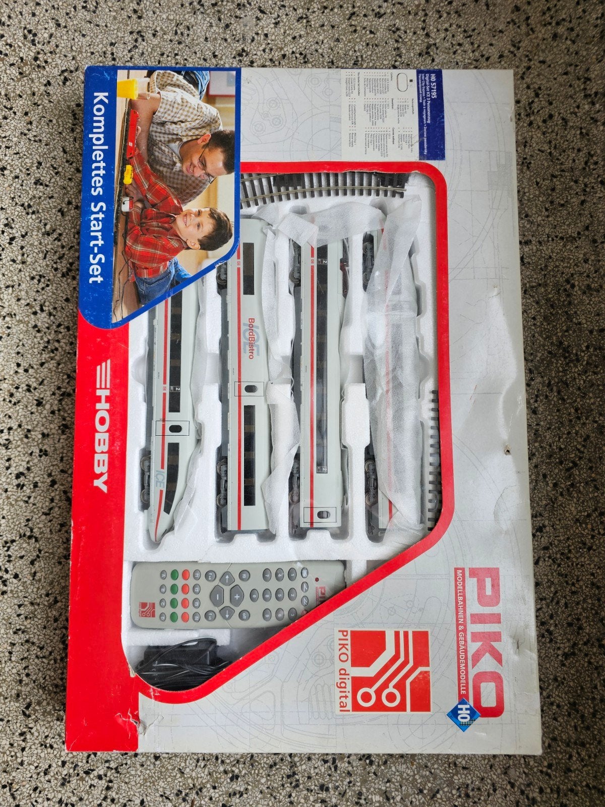 Piko H0 Startset ICE 3 - Digitaal - Zo goed als nieuw, Hobby en Vrije tijd, Treinset, Gelijkstroom, Zo goed als nieuw, Analoog