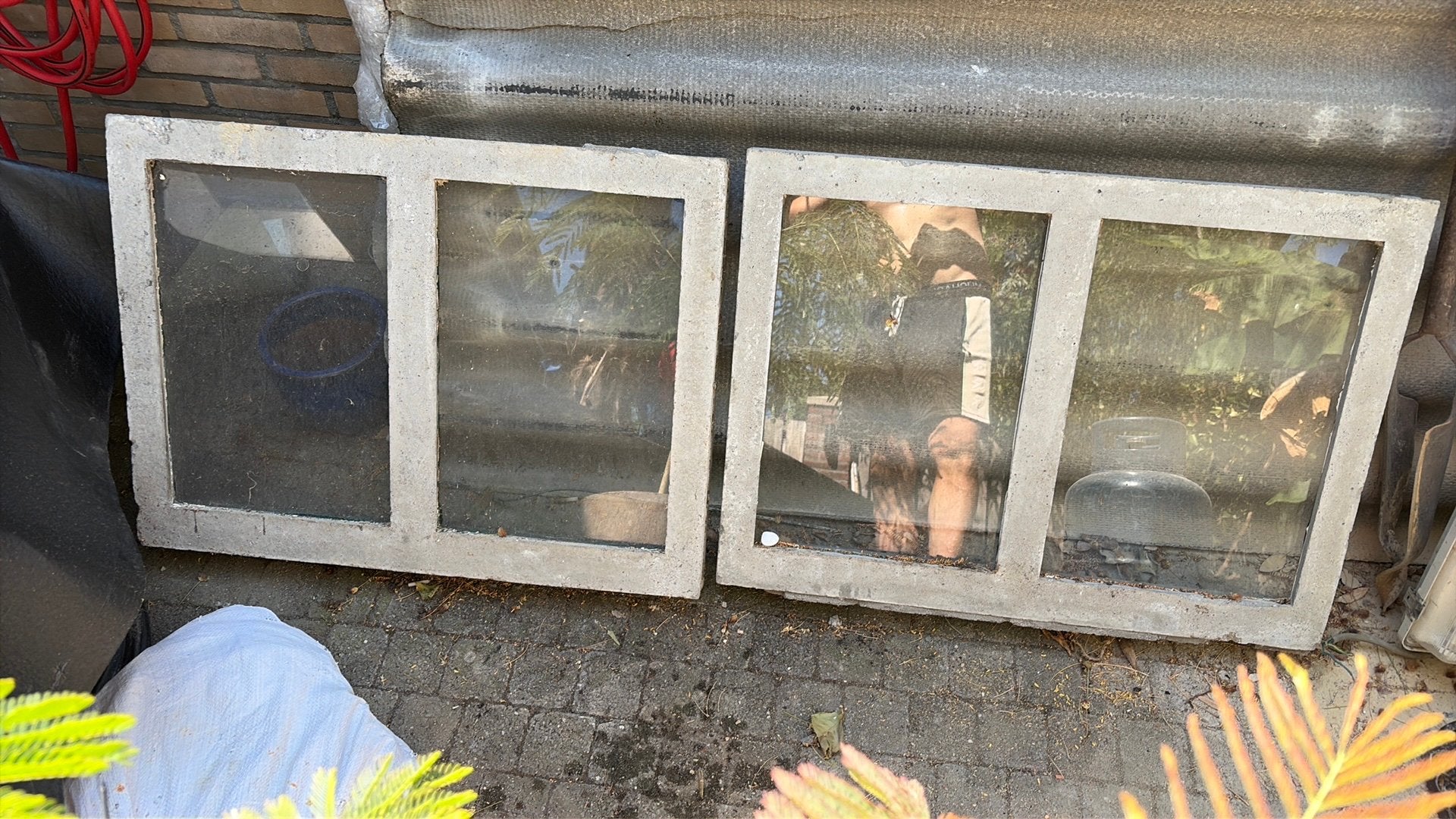 Beton raam kozijn (schuur), Overige materialen, Gebruikt, Raamkozijn, Minder dan 75 cm