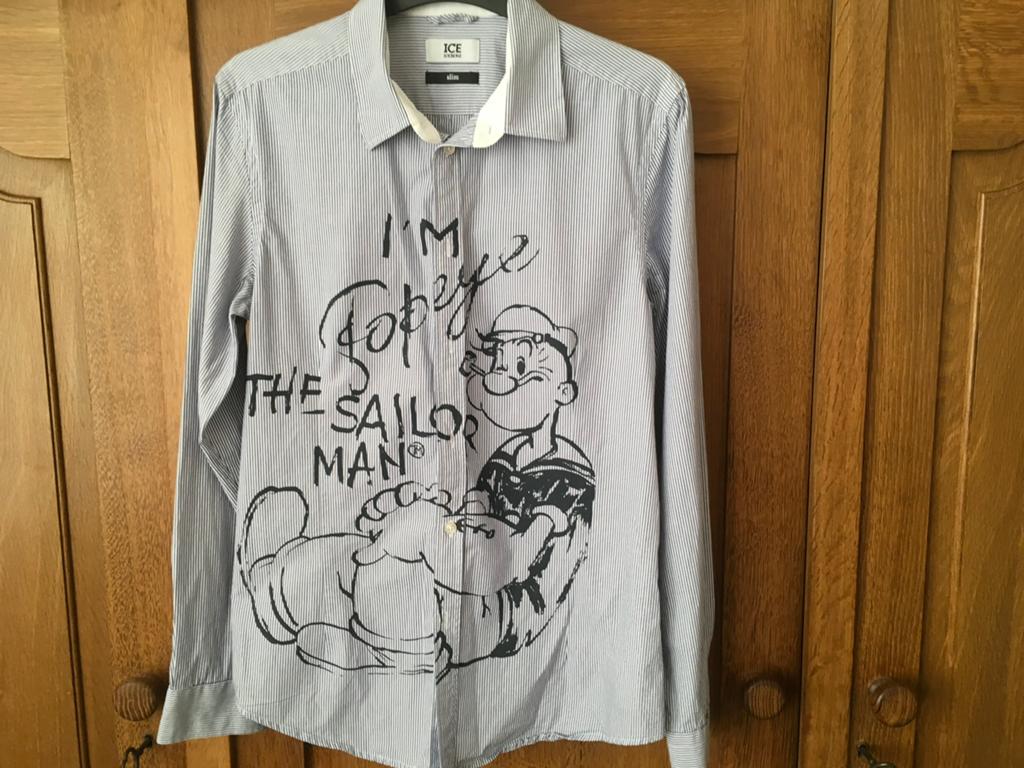 Te koop nieuwe blouse van ICEBERG maat S, Kleding | Heren, Ophalen of Verzenden, Nieuw, Halswijdte 38 (S) of kleiner