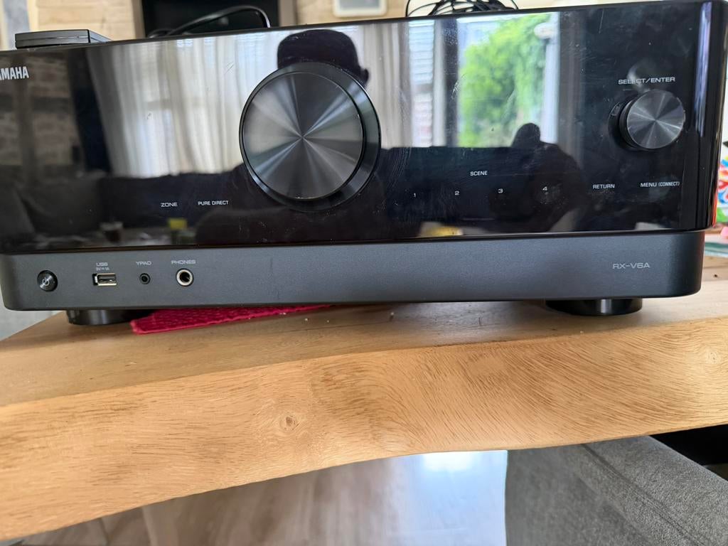 Yamaha versterker rx-v6a, Audio, Tv en Foto, Versterkers en Receivers, Ophalen, Zo goed als nieuw, 120 watt of meer, Yamaha