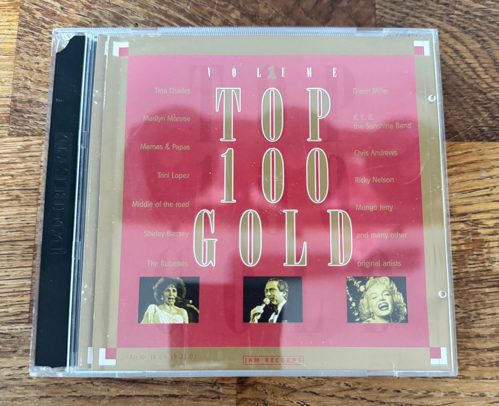 Cd Top 100 Gold - Volume 1 & 3( Dubbel Cd ), Ophalen of Verzenden, Zo goed als nieuw, Verzamelalbum, Pop