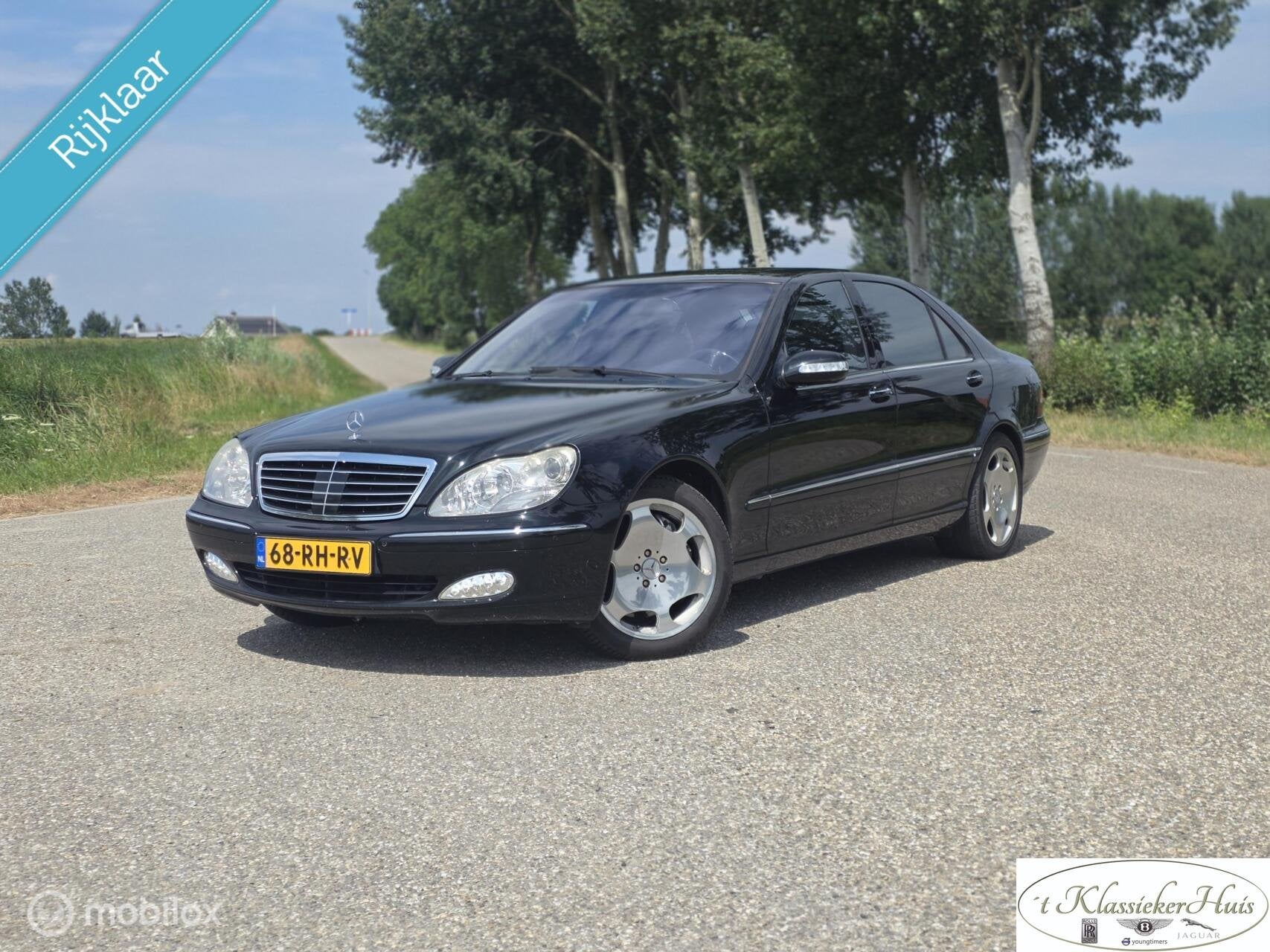 Mercedes S-klasse 600 Lang V12 biturbo, Auto's, Mercedes-Benz, Automaat, Achterwielaandrijving, Gebruikt, Zwart