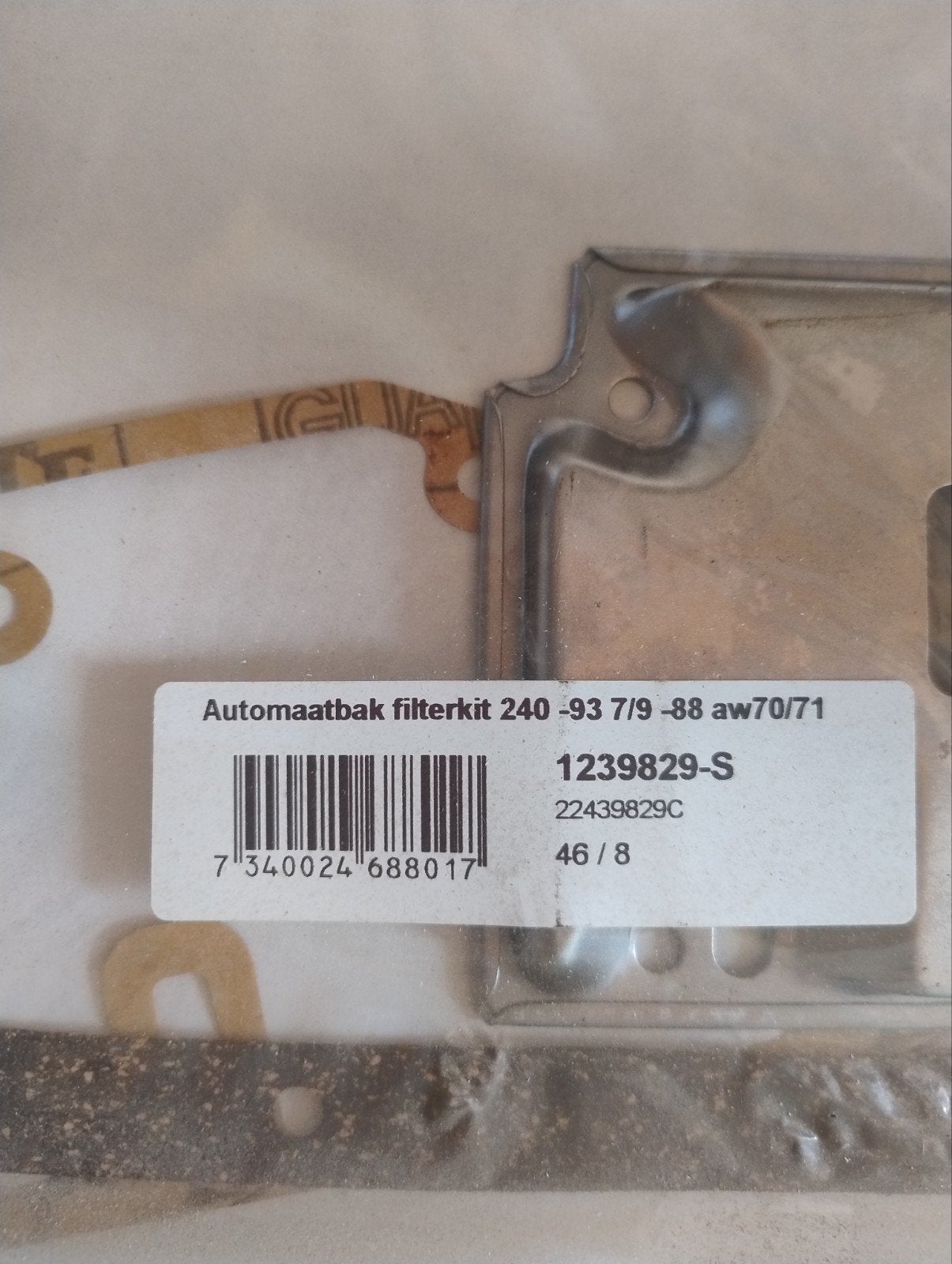 Automaat filterkit AW70/71 Volvo 240/940, Ophalen, Nieuw, Volvo