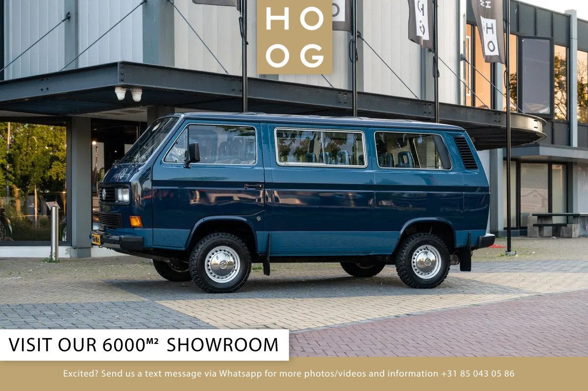 Volkswagen Transporter Caravelle Syncro (bj 1988), Auto's, Stof, Gebruikt, Overige modellen, Bedrijf