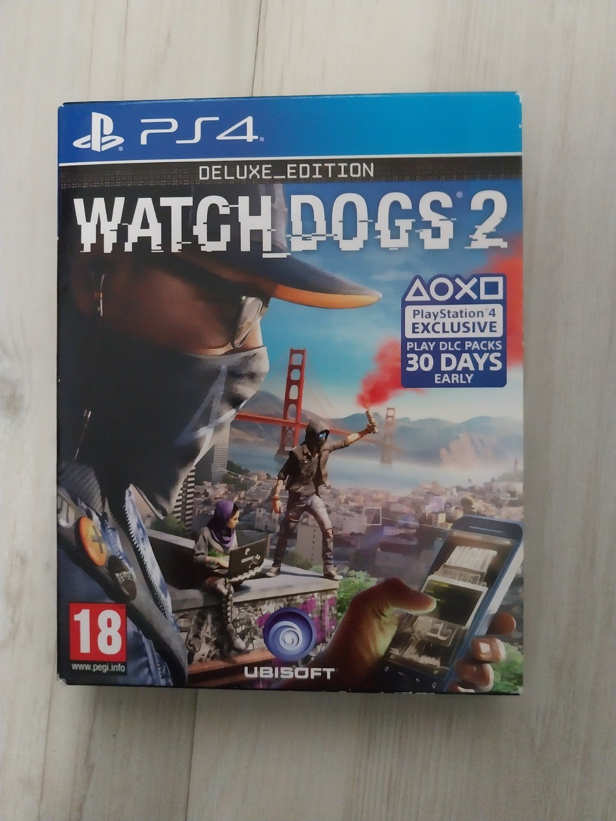 Watch Dogs 2 Deluxe Edition PS4, Avontuur en Actie, Online, Vanaf 18 jaar, 1 speler