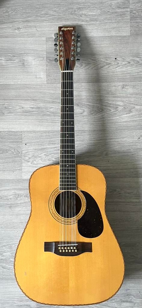 Twaalfsnarige gitaar jaren 70, Ophalen of Verzenden, 12-snarig